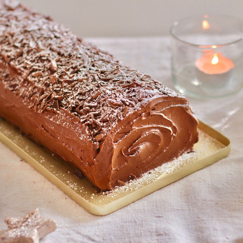 Vegan Yule Log
