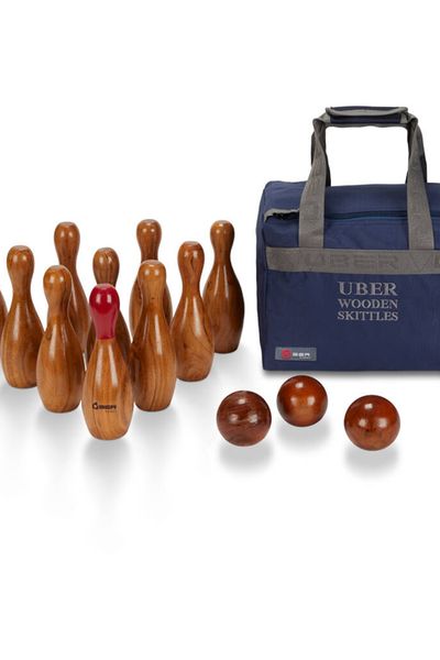 Uber Wooden Skittle Set