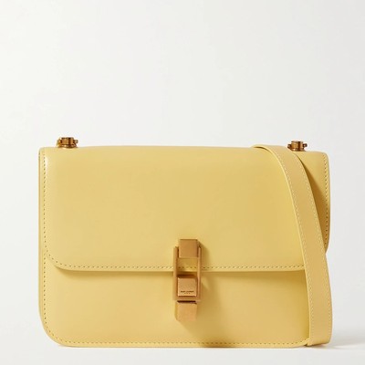 Le Carré Leather Shoulder Bag