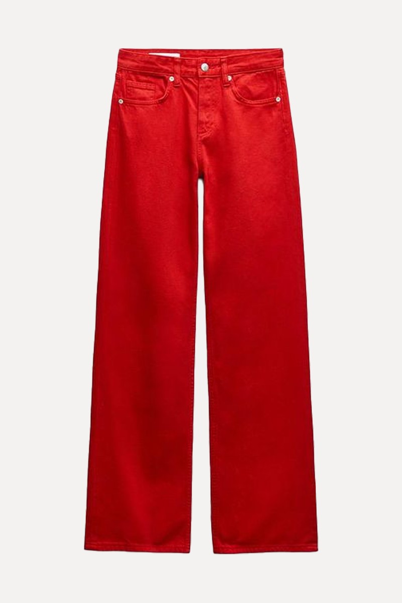Denim Trousers from Zara