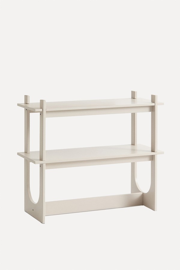 Wooden Floor Shelf