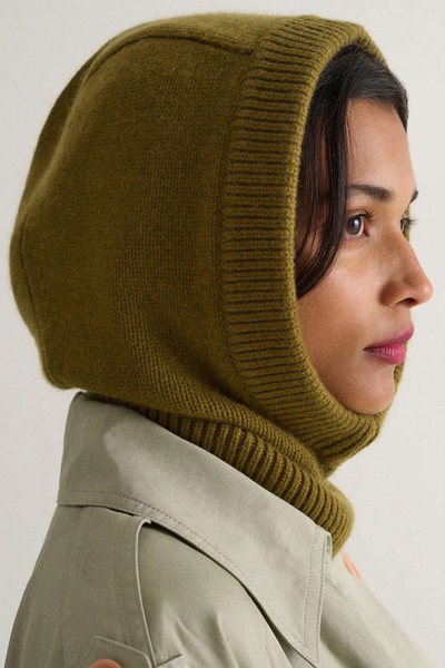 Cashmere Merino Knitted Hood from Rise & Fall