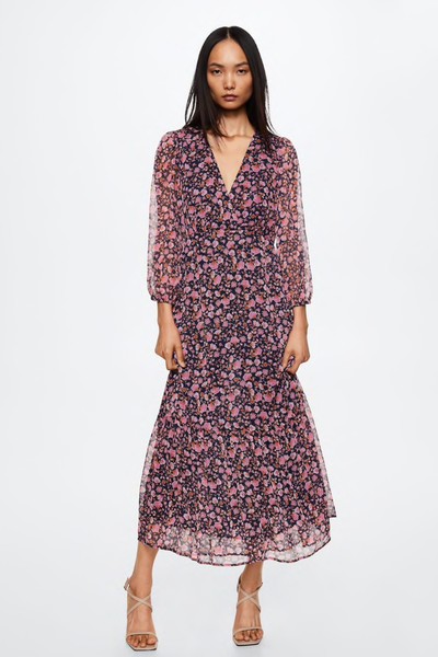 Floral Print Dress from Mango