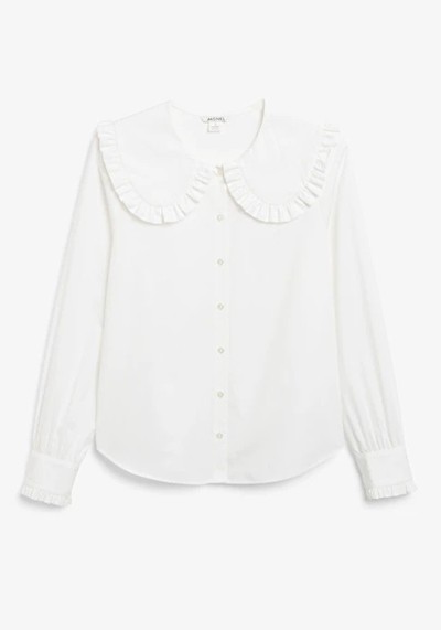 Big Collar Blouse from Monki