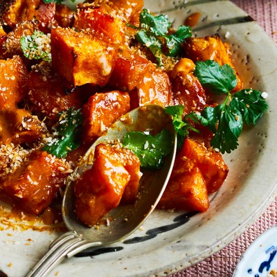 Sweet Potato In Satay Sauce