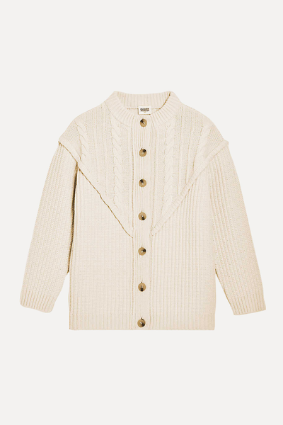 Wool Buttoned Waist Coat from Claudie Pierlot