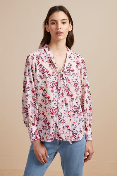 Crepe Light Floral Blouse