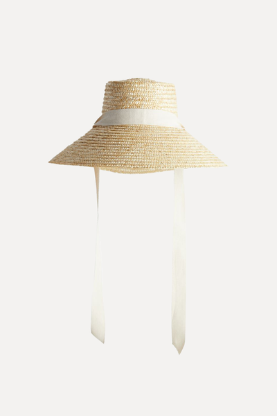 Strap-Detail Straw Hat  from H&M