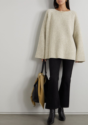 Ribbed Wool And Cotton-Blend Sweater from Toteme