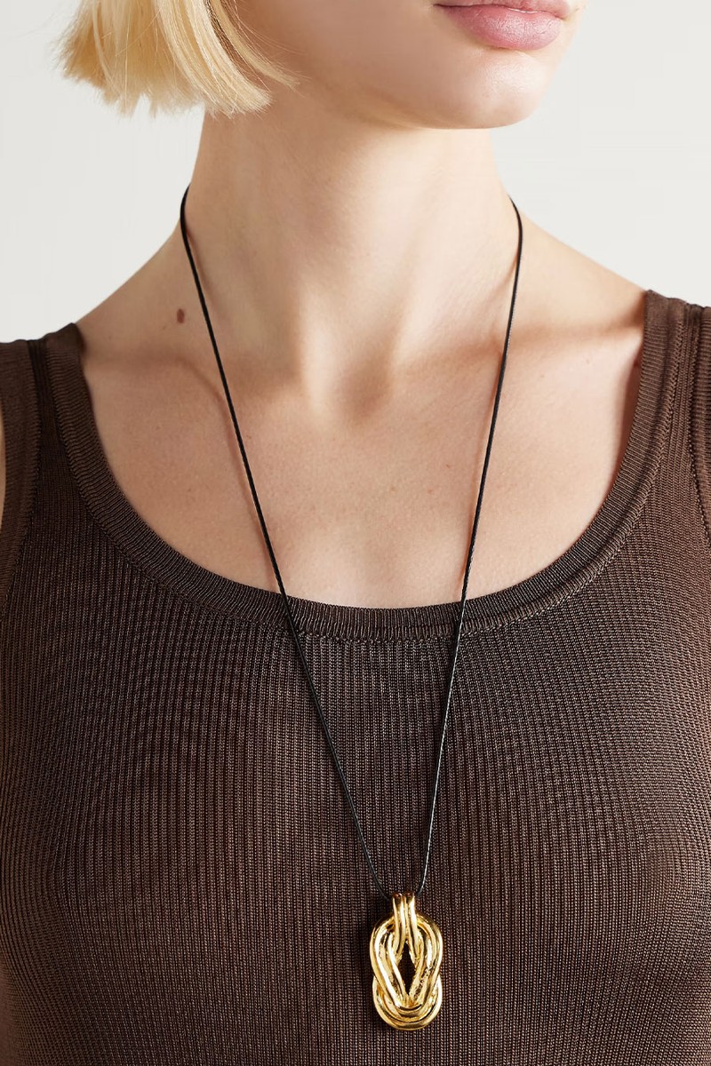 Hercules Gold-Plated Cord Necklace from YSSO