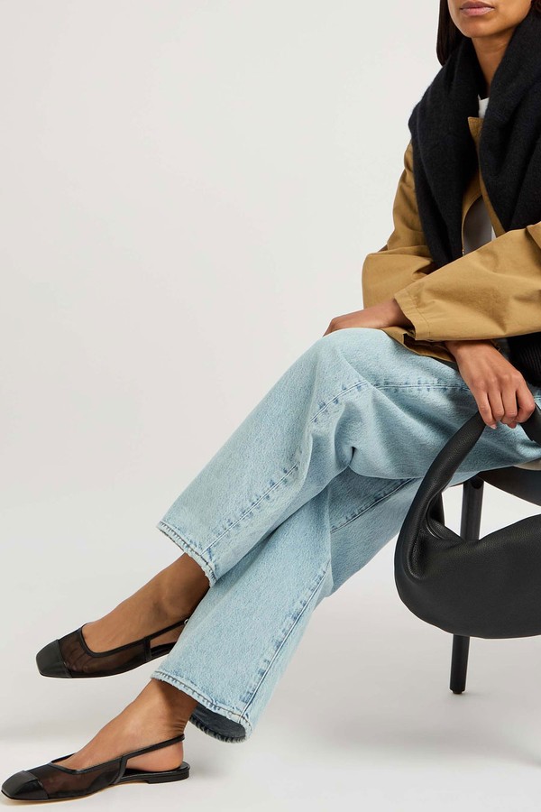 Geraldine Mesh Slingback Ballet Flats from Aeyde