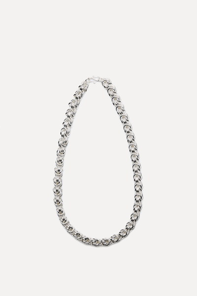 The Flora Silver-Plated Necklace from Lié Studio