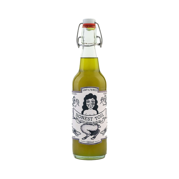 Unfiltered Extra Virgin Olive Oil  from Honest Toil