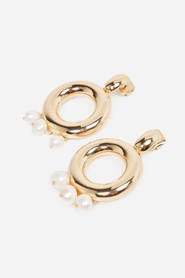 Front Hoop Earrings from Uterque