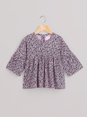 Stamp Floral Top