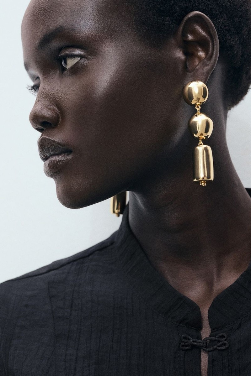 Metal Pendants Earrings