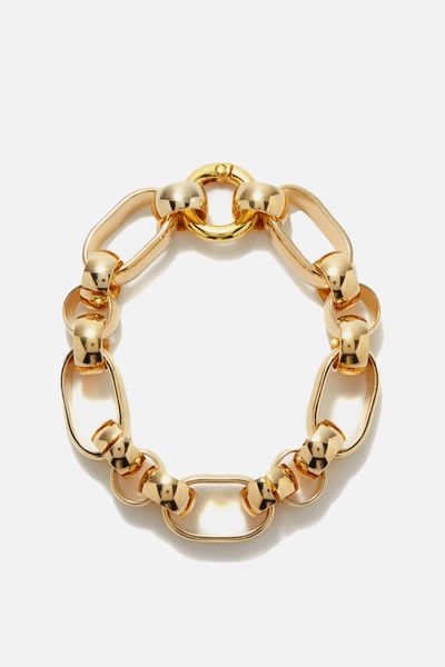 Elena 14KT Gold-Plated Rope-Chain Bracelet   from Laura Lombardi