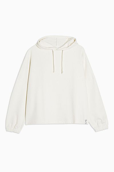 Ecru Recycled Hoodie from Topshop