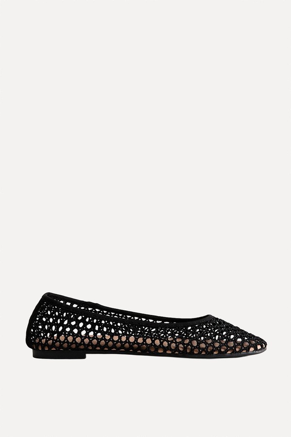 Mesh Ballet Pumps 
