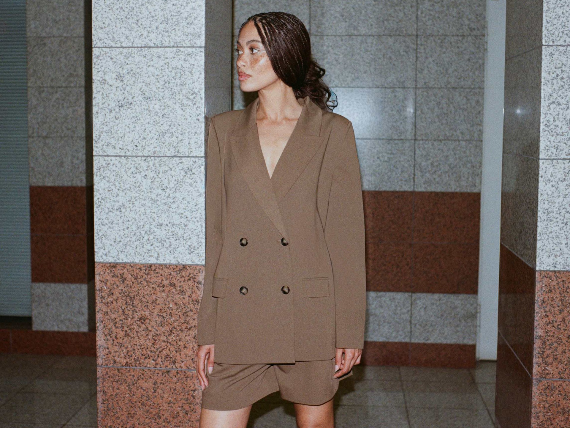 Double Breasted Blazer