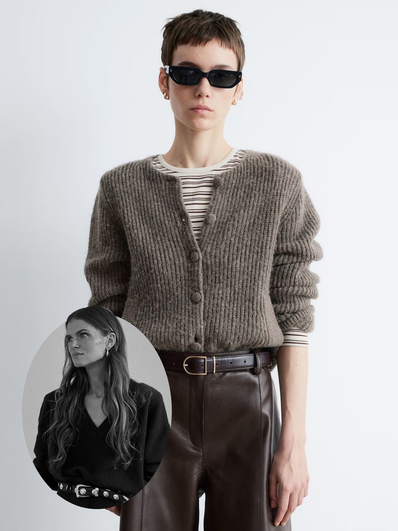 Rib-Knit Cardigan from & Other Stories