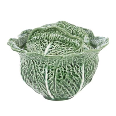 Green Cabbage Tureen Bowl 16x29cm