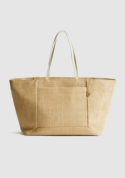 Bailey Raffia Tote Bag