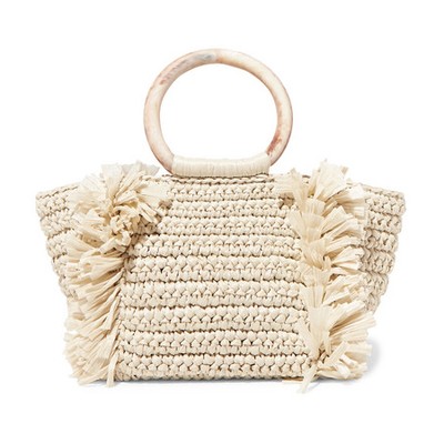 Corallina Raffia Tote from Carolina Santo Domingo