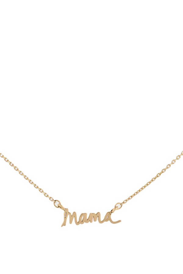 Handwritten Mama Necklace from Aurum + Grey