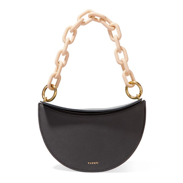Doris Color-Block Textured-Leather Tote from Yuzefi