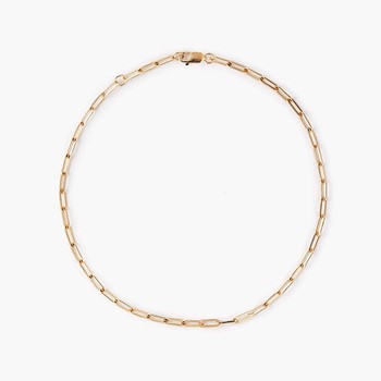 Love Link Gold Chain Anklet  from Otiumberg