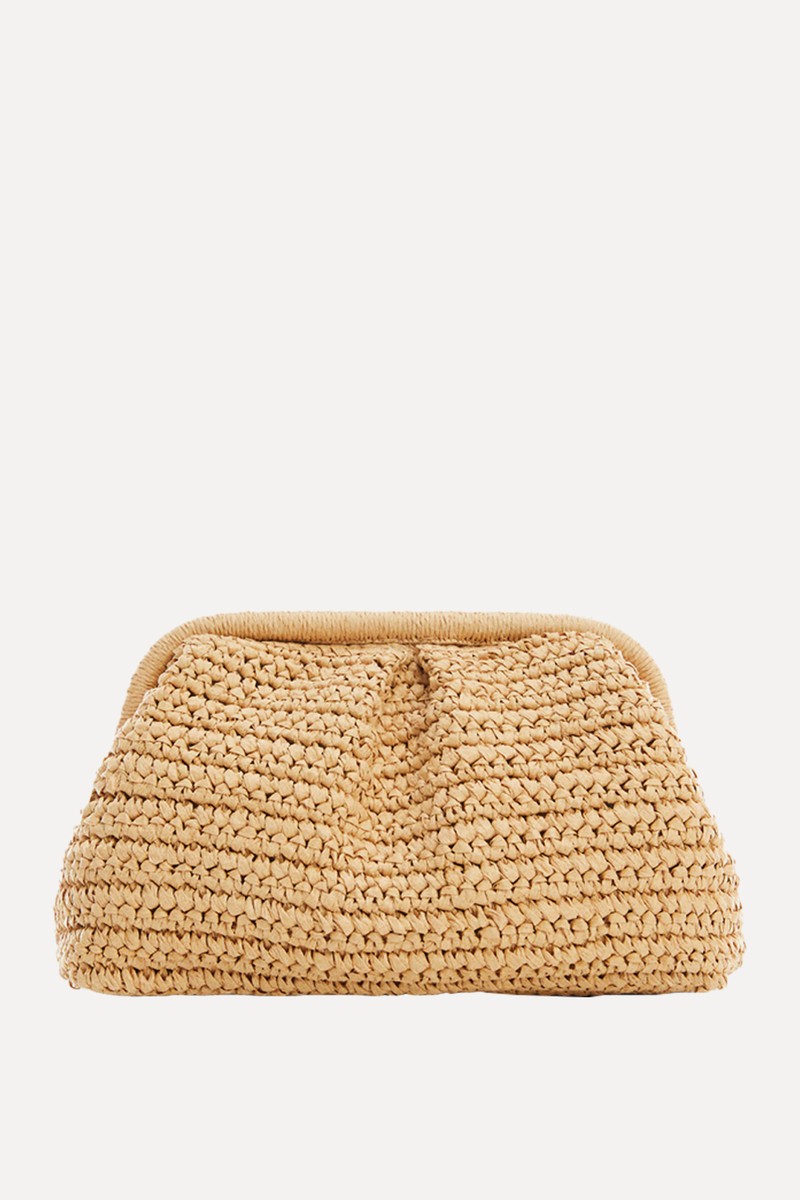 Natural Fibre Handbag from Mango