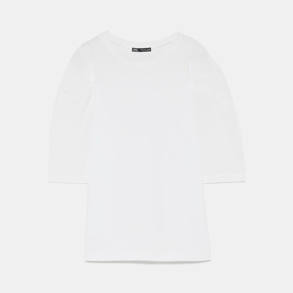 T-Shirt With Full Sleeves from Zara