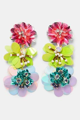 Floral Earrings from Zara