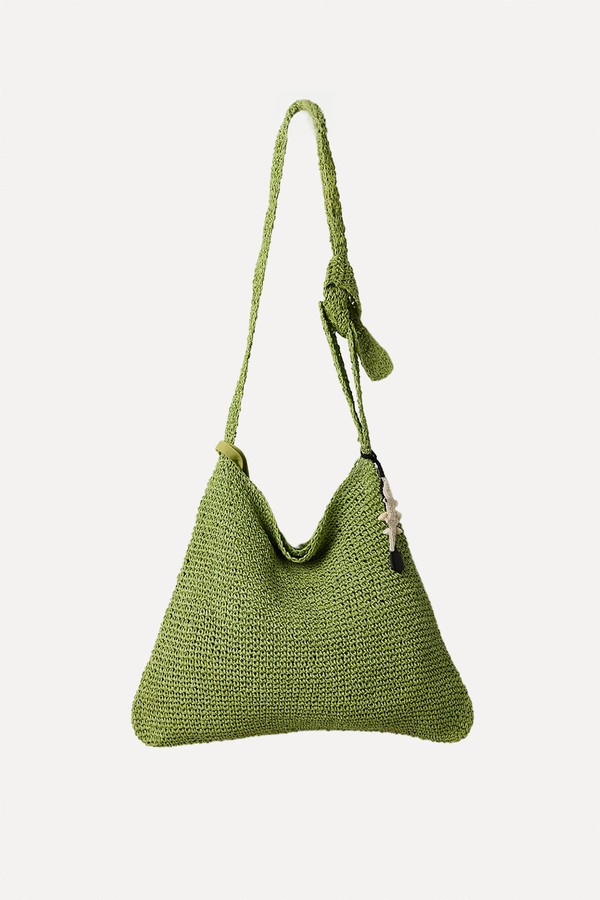 Coastal Crush Straw Tote
