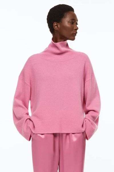 Cashmere Polo-Neck Jumper from H&M