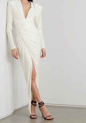 Gathered Stretch-Jersey Gown from Alexandre Vauthier