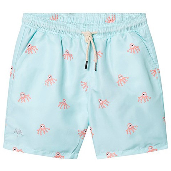 Orange Octopus Swim Shorts from Oas
