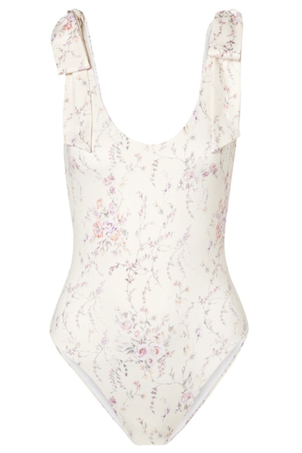 Floral-Print Swimsuit from LoveShackFancy