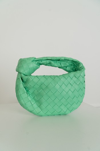 Jodie Mini Knotted Intrecciato Leather Tote from Bottega Veneta