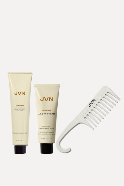 Air Dry Cream Deluxe, Mini & Wide Tooth Comb Trio from JVN