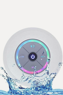 Rainbow LED Bluetooth Shower Speaker With FM Radio from JUSTOP 