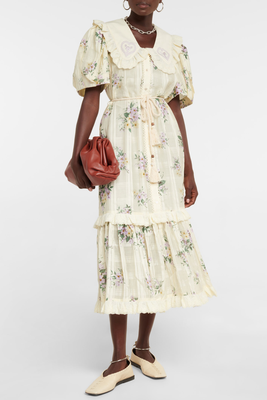 Margot Floral Midi Dress from Alemais
