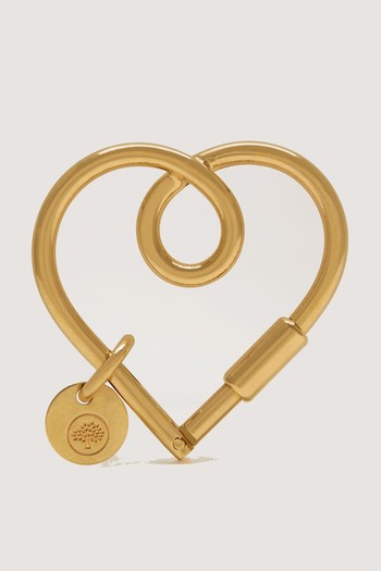 Looped Heart Keyring