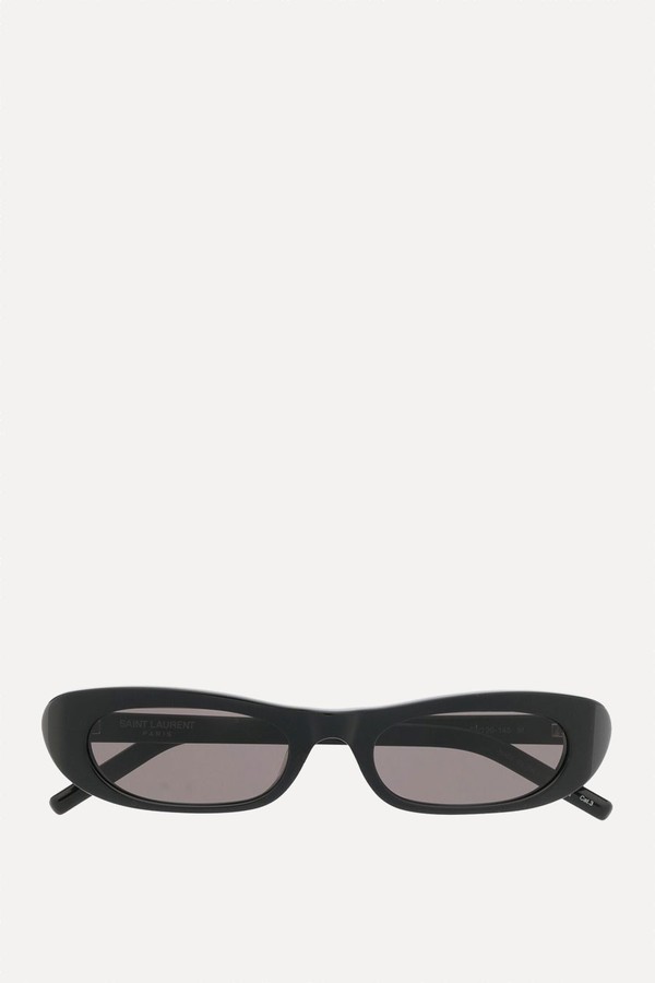 Slim Oval Sunglasses from Saint Laurent