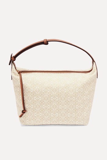 Cubi Bag In Anagram Jacquard & Calfskin from Loewe