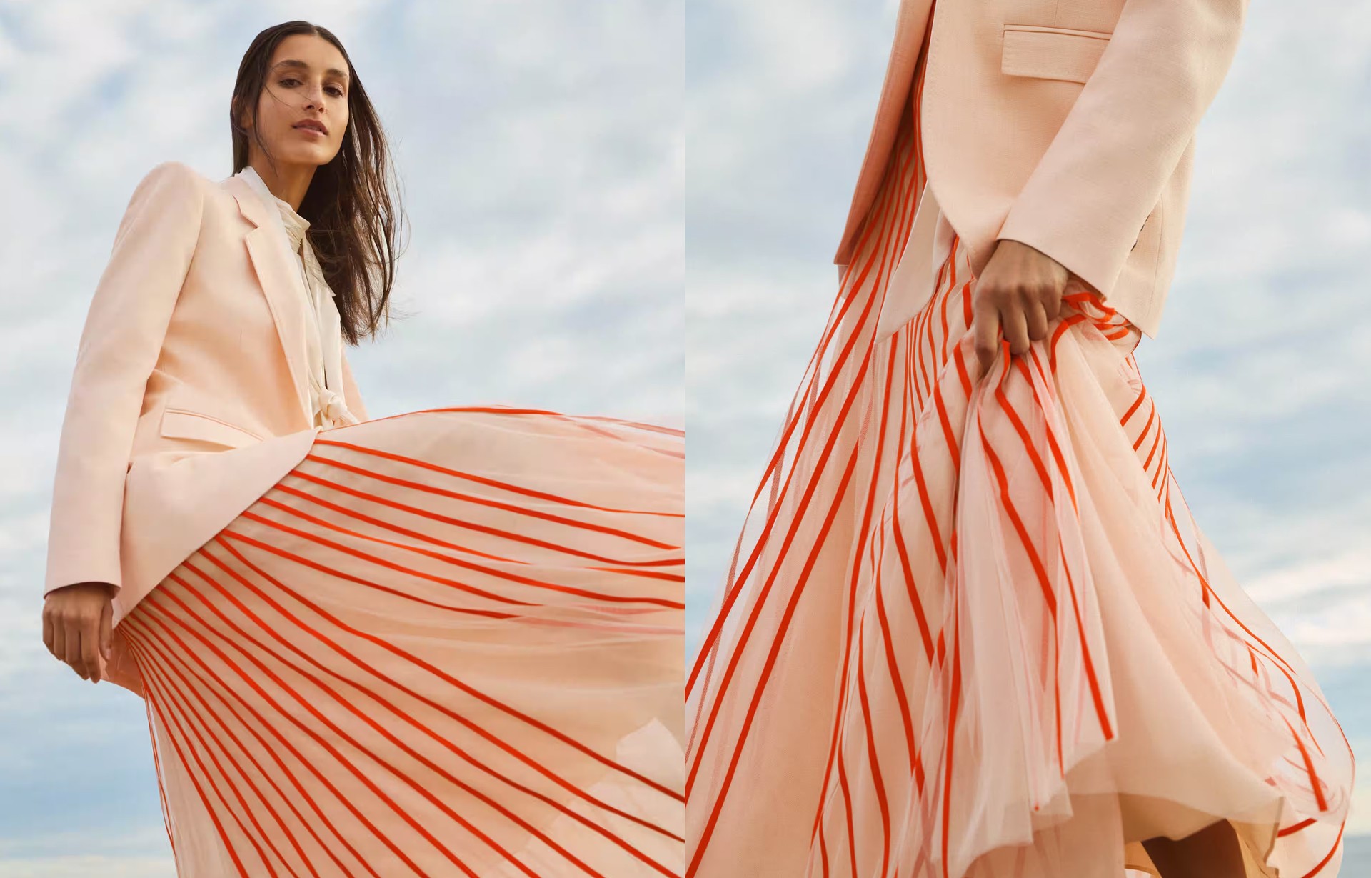 Tulle Maxi Skirt, £206.50 (was £295) | ME+EM