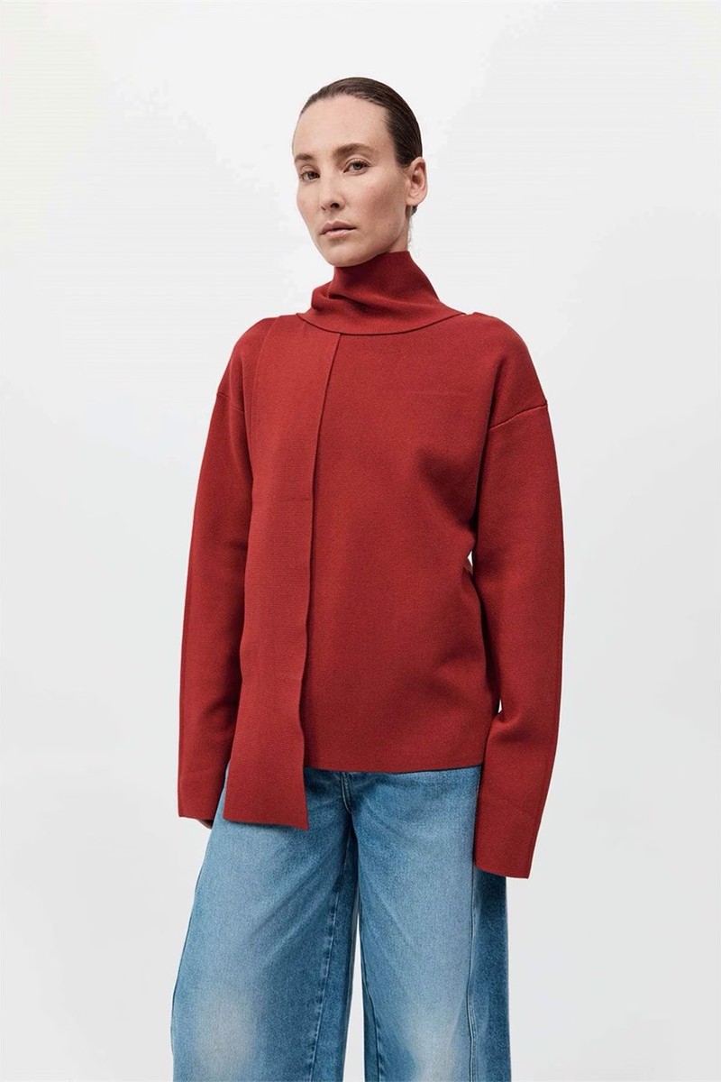 Scarf Jumper from  ST. AGNI