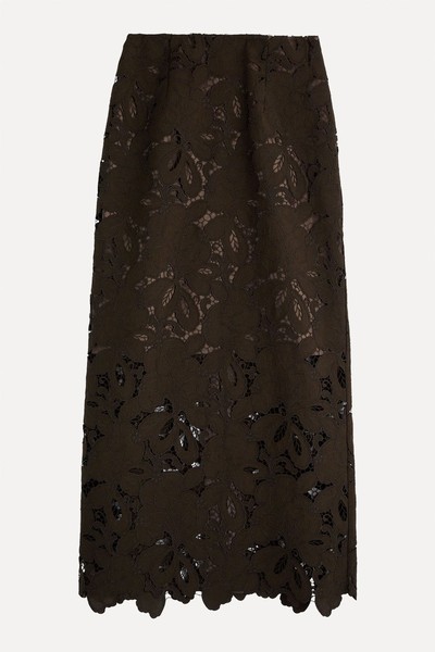 Morgan Guipure Lace Maxi Skirt