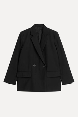 Double Breasted Wool Blazer from ARKET
